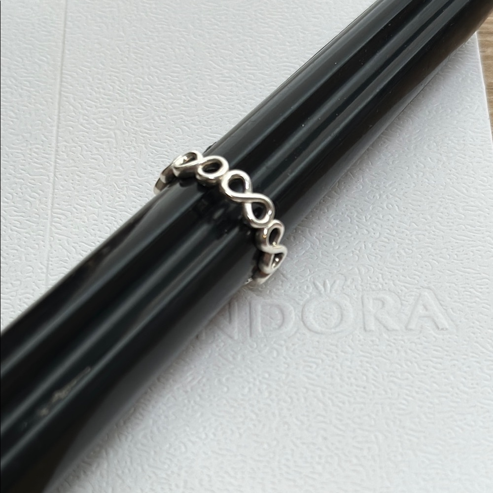Pandora Silver Bubble Pattern Ring